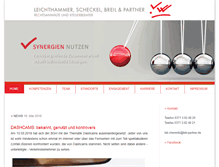 Tablet Screenshot of lsb-partner.de